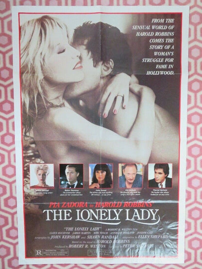 THE LONEY LADY US ONE SHEET  POSTER BIBI BECHE HAROLD ROBBINS 1983