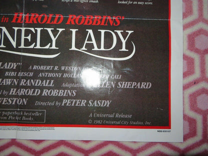 THE LONEY LADY US ONE SHEET  POSTER BIBI BECHE HAROLD ROBBINS 1983