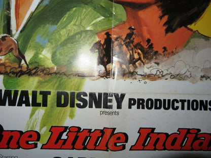 ONE LITTLE INDIAN US ONE SHEET  POSTER DISNEY JAMES GARNER VERA MILES