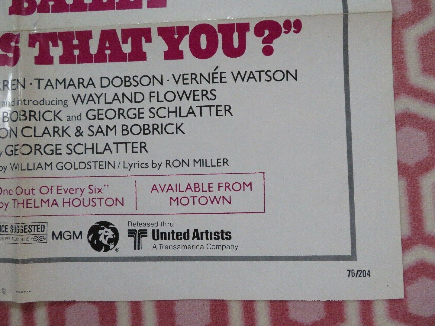 NORMAN...IS THAT YOU? US ONE SHEET POSTER REDD FOXX PEARL BAILEY 1976