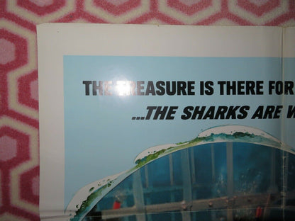 SHARKS' TREASURE ADVANCED US ONE SHEET  POSTER CORNEL WLIDE 1975