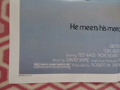 OH, GOD! YOU DEVIL US ONE SHEET  POSTER GEORGE BURNS TED WASS 1984