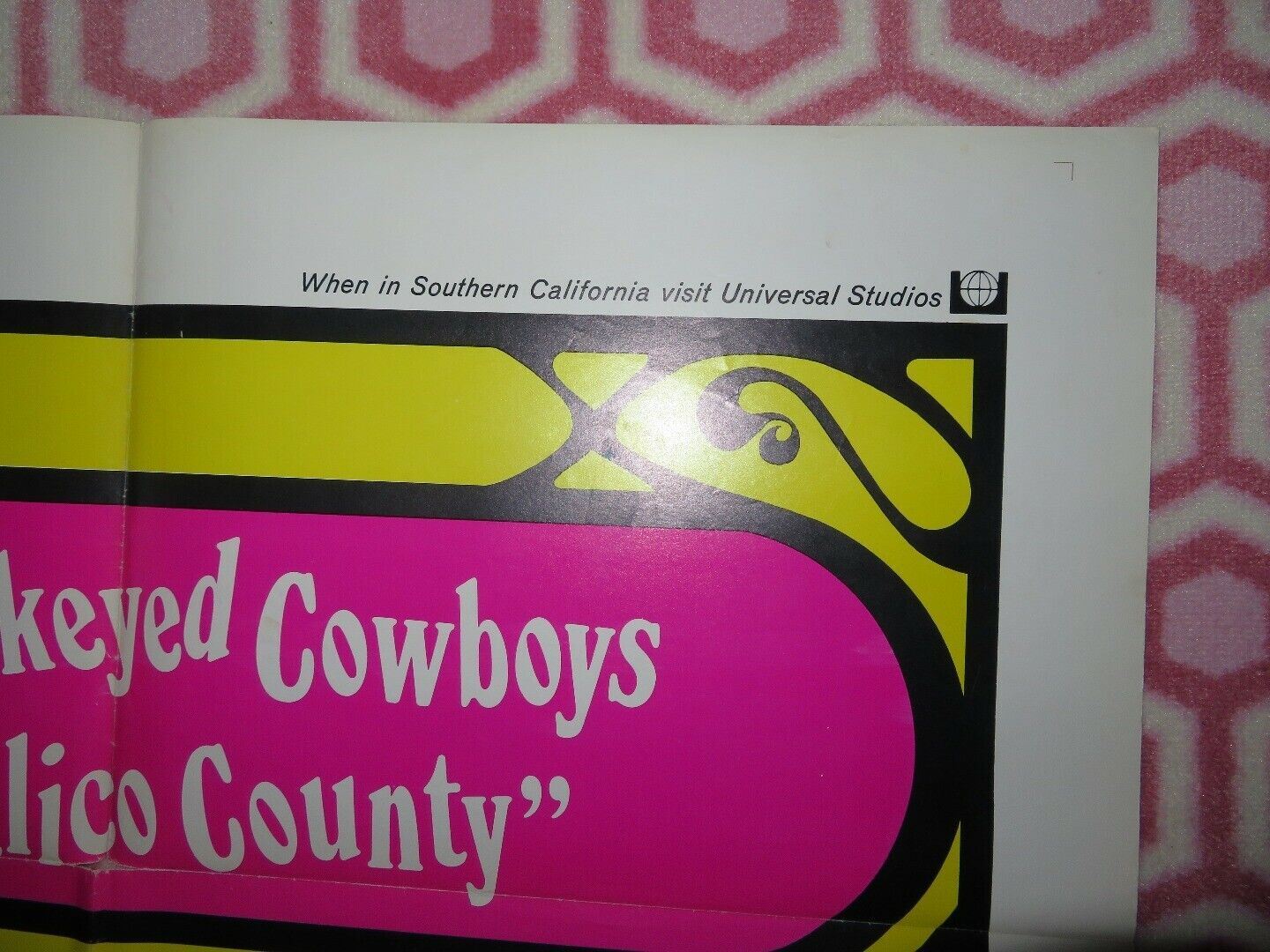 THE COCKEYED COWBOYS OF CALICO COUNTY US ONE SHEET  POSTER DAN BLOCKER