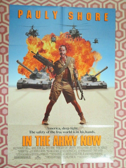 IN THE ARMY NOW US ONE SHEET POSTER PAULY SHORE 1994