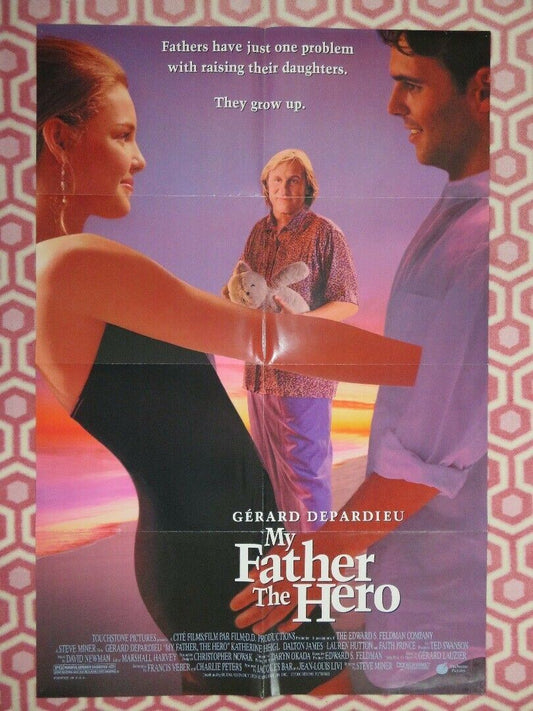 MY FATHER THE HERO US ONE SHEET  POSTER GERARD DEPARDIEU  1994