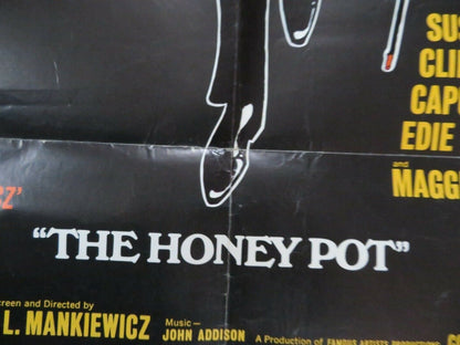 THE HONEY POT US ONE SHEET POSTER MAGGIE SMITH REX HARRISON 1967