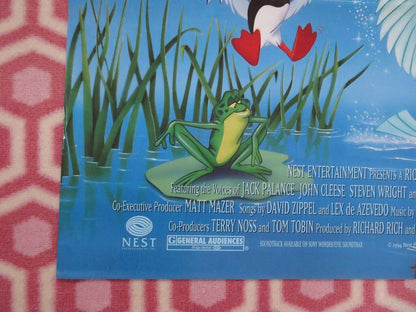 THE SWAN PRINCESS US ONE SHEET POSTER JOHN CLEESE STEVEN WRIGHT 1994