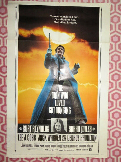 THE MAN WHO LOVED CAT DANCING US ONE SHEET  POSTER BURT REYNOLDS 1973