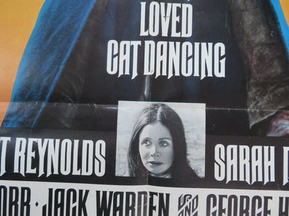 THE MAN WHO LOVED CAT DANCING US ONE SHEET  POSTER BURT REYNOLDS 1973