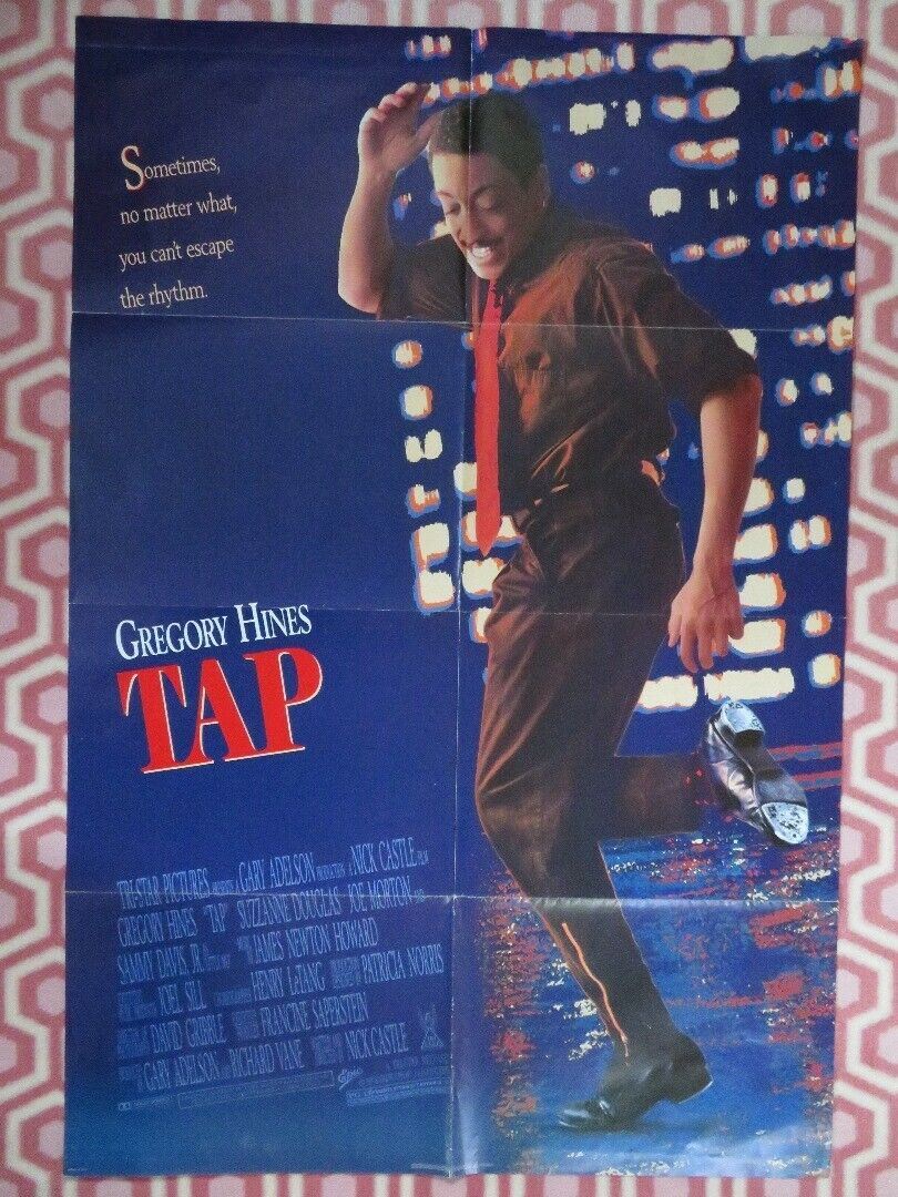 TAP US ONE SHEET  POSTER NICK CASTLE SAMMY DAVIS JR. 1989