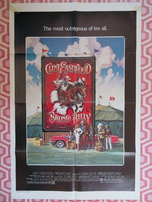 BRONCO BILLY US ONE SHEET POSTER CLINT EASTWOOD 1980