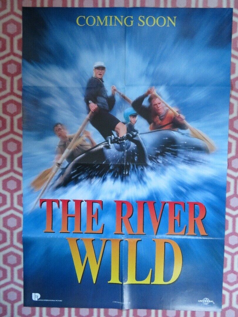 RIVER WILD TEASER US ONE SHEET  POSTER KEVIN BACON MERYL STREEP 1994