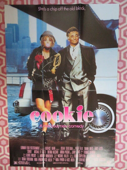 COOKIE US ONE SHEET POSTER PETER FALK  DIANNE WIEST 1989