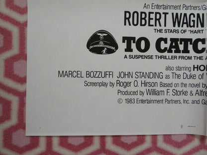 TO CATCH A KING US ONE SHEET  POSTER ROBERT WAGNER TERI GARR 1983