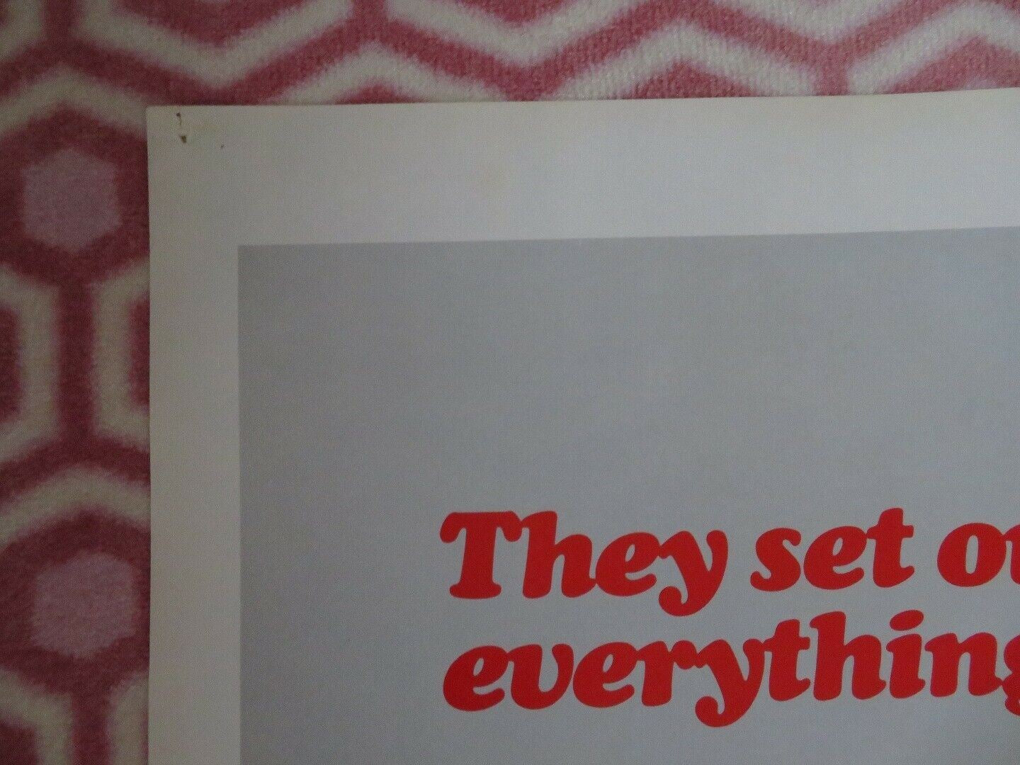 I WILL, I WILL...FOR NOW! STYLE B US ONE SHEET POSTER ELLIOTT 1976