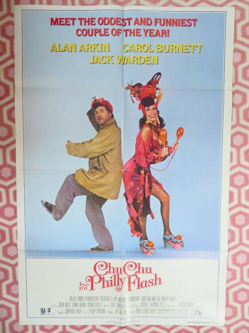 CHU CHU AND THE PHILLY FLASH US ONE SHEET  POSTER ALAN ARKIN 1981