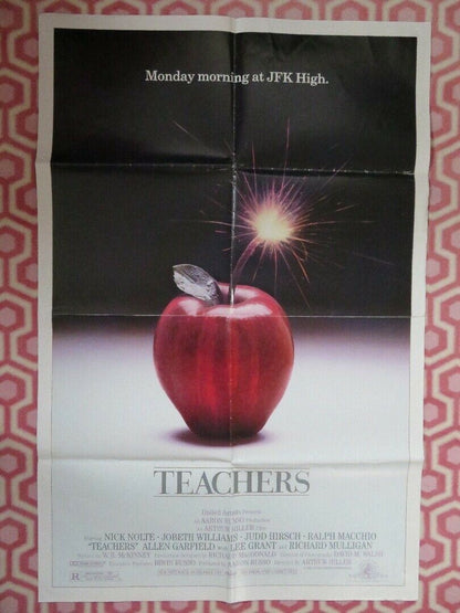 TEACHERS US ONE SHEET  POSTER NICK NOLTE JOBETH WILLIAMS 1984