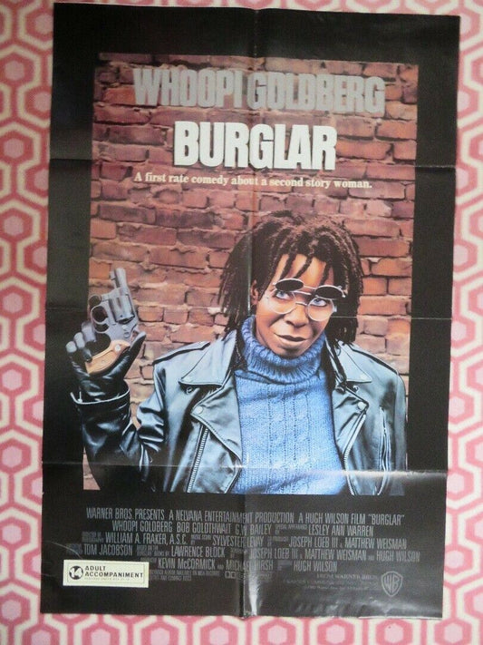 BURGLAR US ONE SHEET  POSTER WHOOPI GOLDERG 1987