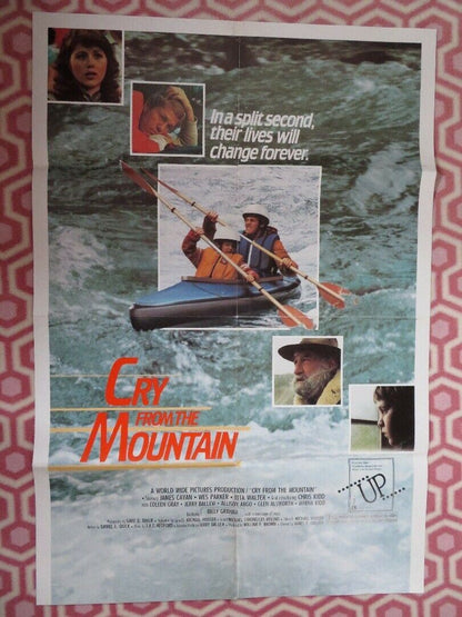 CRY FROM THE MOUNTAIN US ONE SHEET POSTER CHRIS KIDD WES  PARKER 1985