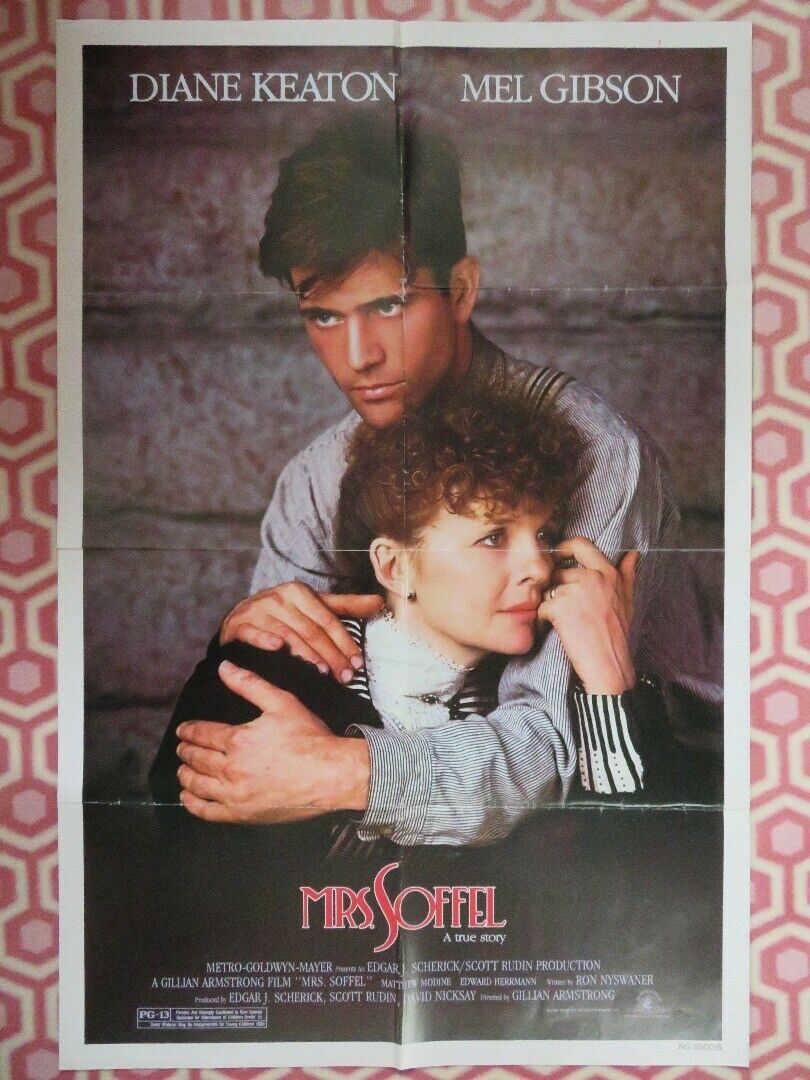 MRS. SOFFEL US ONE SHEET  POSTER MEL GIBSON DIANE KEATON 1984