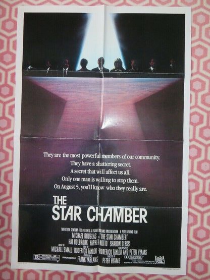 THE STAR CHAMBER US ONE SHEET  POSTER MICHAEL DOUGLAS HAL HOLBROOK '83