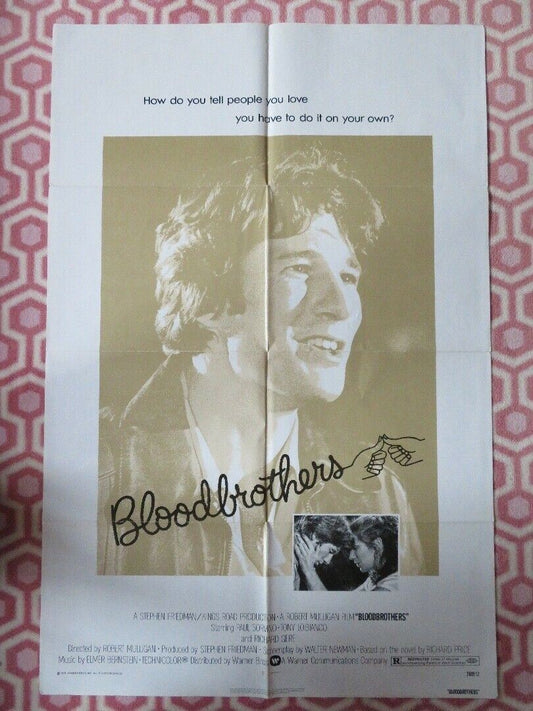 BLOODBROTHERS  US ONE SHEET POSTER RICHARD GERE PAUL SORVINO 1978