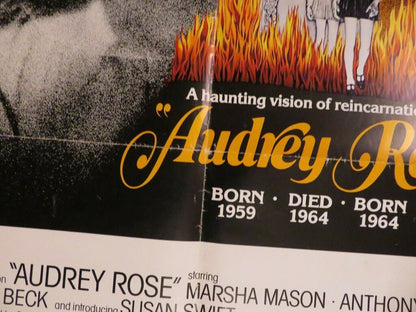 AUDREY ROSE US ONE SHEET POSTER MARSHA MASON ANTHONY HOPKINS 1977