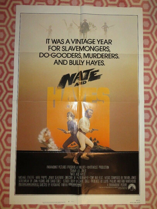 NATE AND HAYES SAVAGE ISLANDS US ONE SHEET POSTER TOMMY LEE JONES 1983