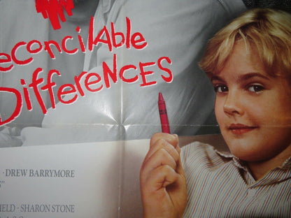 IRRECONCILABLE DIFFERENCES ONE SHEET POSTER DREW BARRYMORE 1984