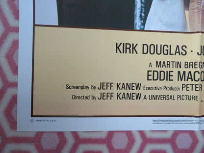 EDDIE MACONS RUN US ONE SHEET POSTER KIRK DOUGLAS JOHN SCHNEIDER 1983