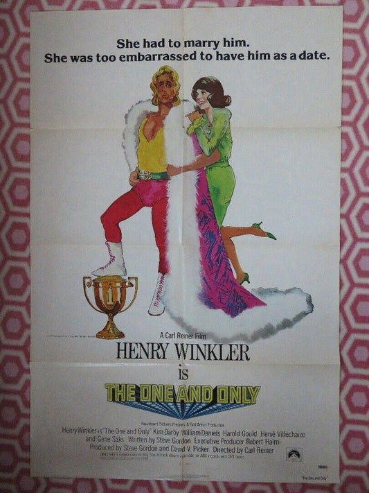 THE ONE AND ONLY US ONE SHEET POSTER HENRY WINKLER KIM DARBY 1978