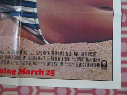 SPRING BREAK US ONE SHEET POSTER  SEAN S.CUNNINGHAM DAVID KNELL 1983