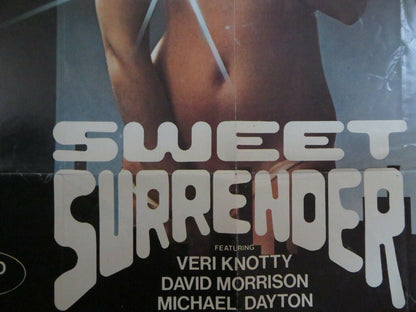 SWEET SURRENDER US ONE SHEET POSTER KELLY MINT SAMANTHA FOX 1980