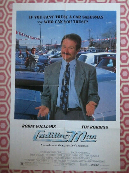 CADILLAC MAN US ONE SHEET POSTER ROBIN WILLIAMS TIM ROBBINS 1990