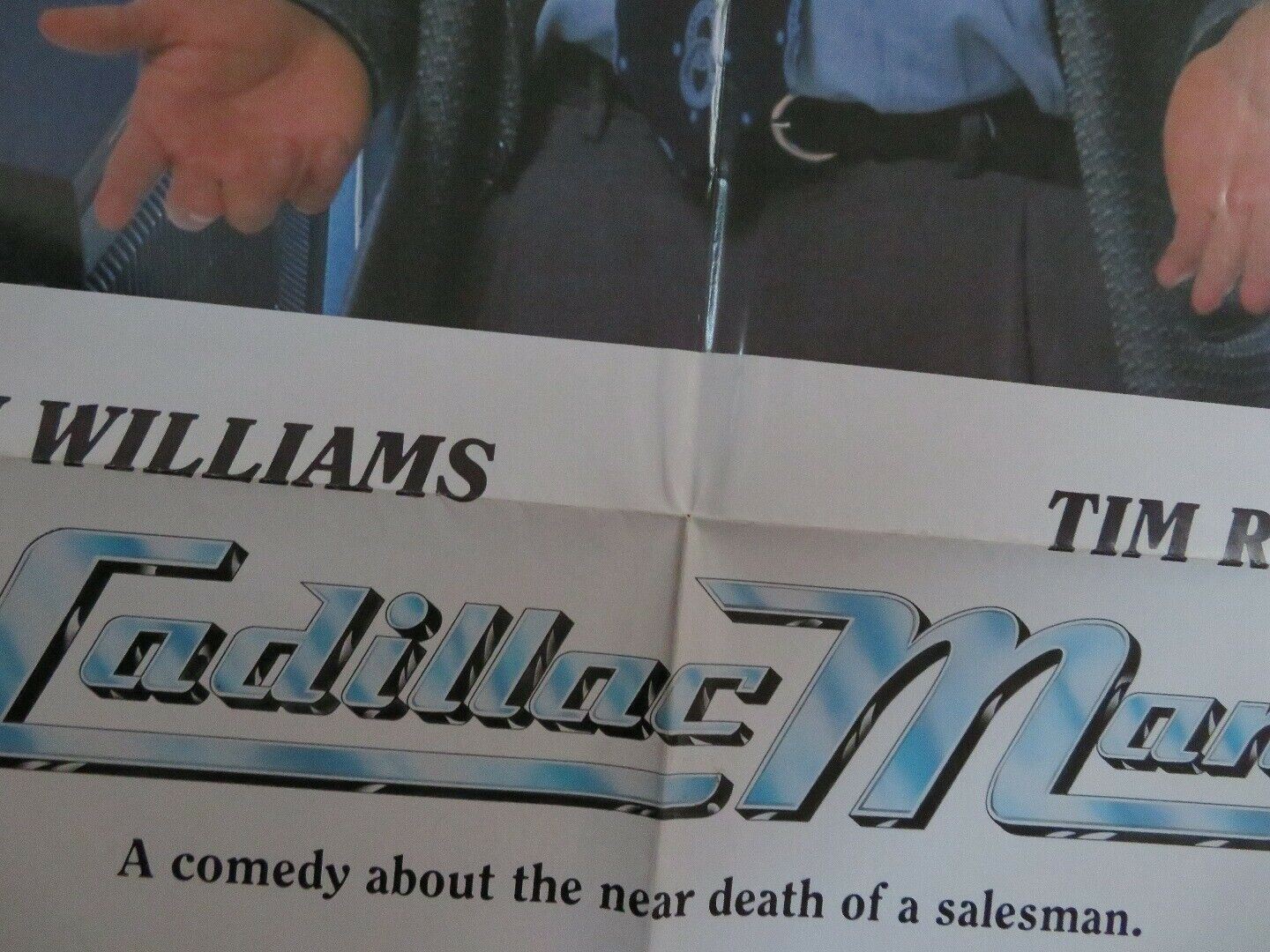 CADILLAC MAN US ONE SHEET POSTER ROBIN WILLIAMS TIM ROBBINS 1990