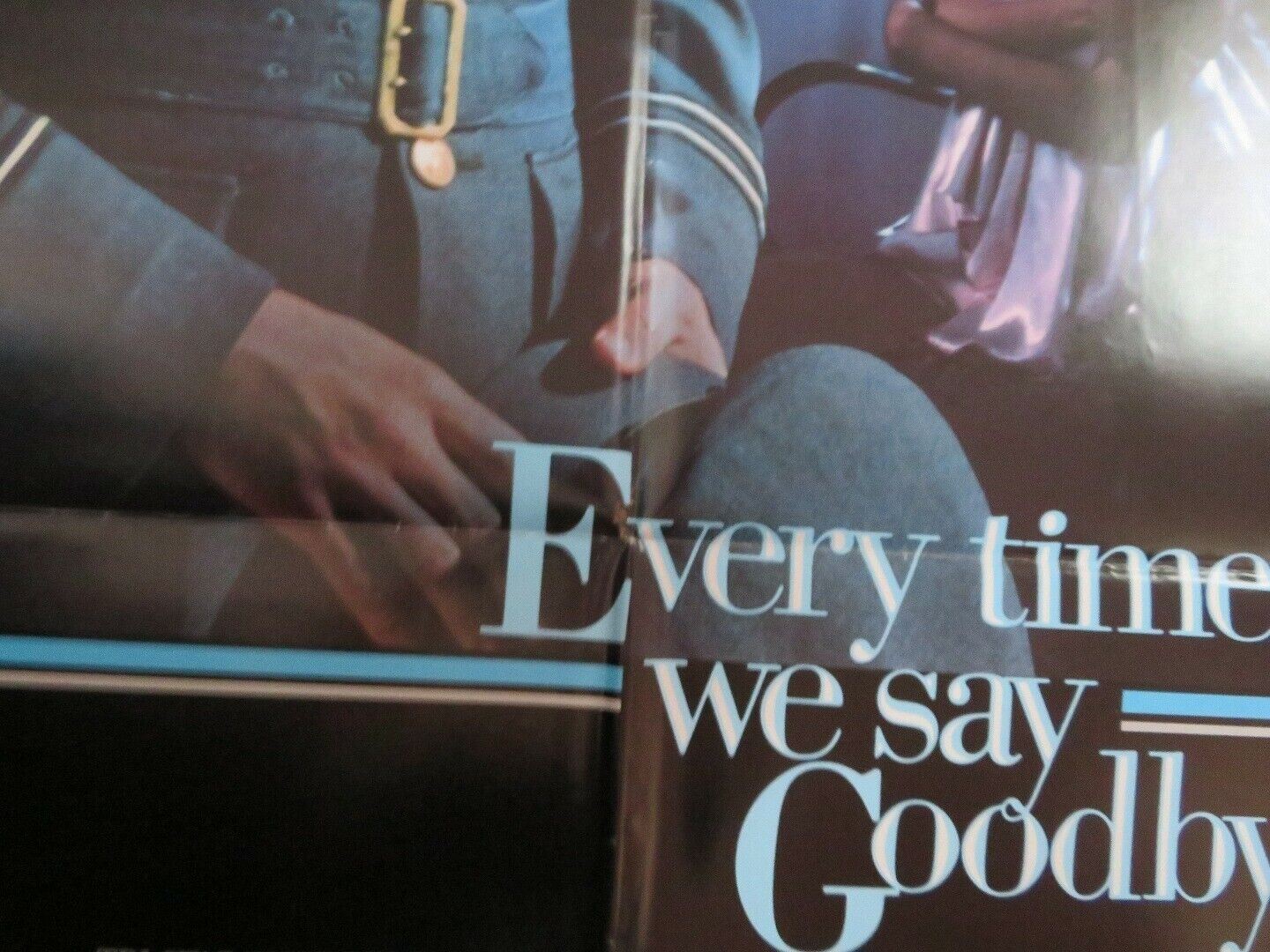 EVERY TIME WE SAY GOOD BYE US ONE SHEET) POSTER TOM HANKS  1986