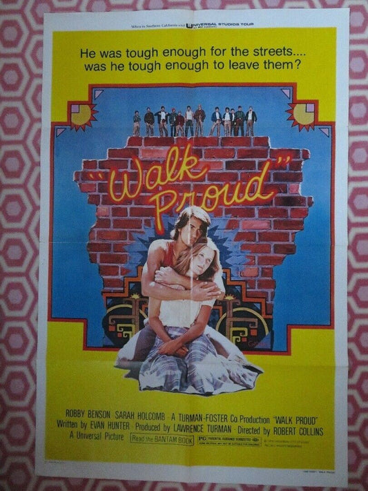 WALK PROUD US ONE SHEET POSTER ROBBY BENSON PEPE SERNA 1979