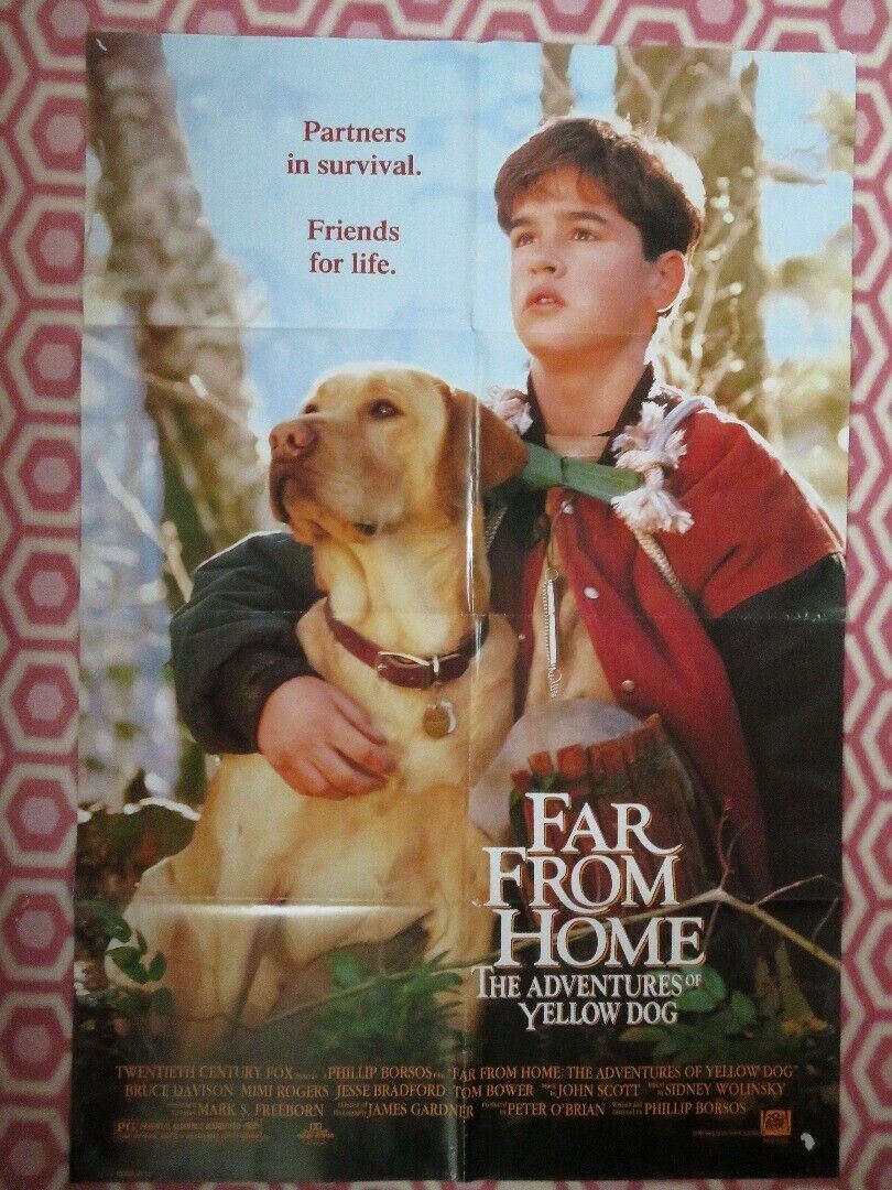 FAR FROM HOME-The Adventures of Yellow Dog  VER.A US ONE SHEET POSTER