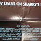 SHARKY'S MACHINE US ONE SHEET  POSTER BURT REYNOLDS 1981