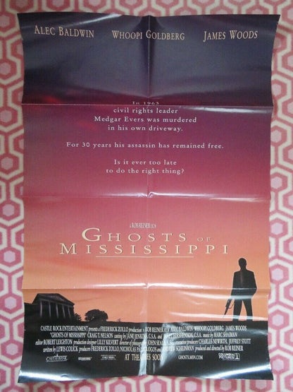 GHOSTS OF MISSISSIPPI US ONE SHEET POSTER ROB REINER ALEC BALDWIN '96