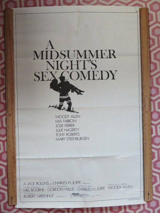 MID SUMMER NIGHT SEX COMEDY US ONE SHEET POSTER WOODY ALLEN 1982