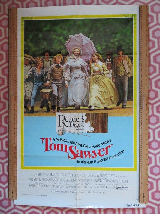 TOM SAWYER US ONE SHEET POSTER JODIE FOSTER JONNY WHITAKER 1973