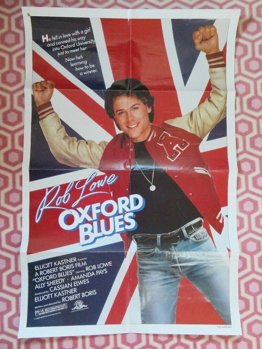 OXFORD BLUES US ONE SHEET  POSTER ROB LOWE ALLY SHEEDY 1984