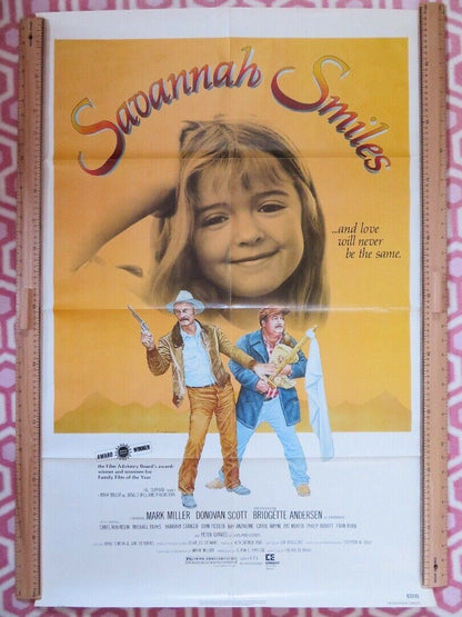 SAVANNAH SMILES US ONE SHEET POSTER MARK MILLER 1982