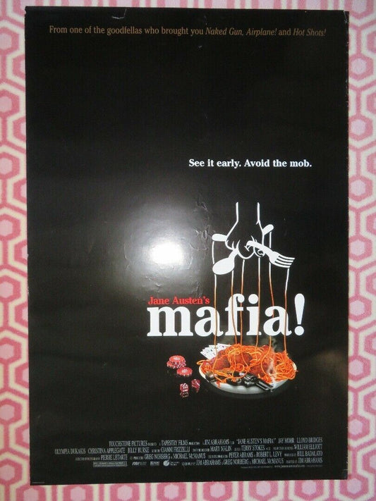 MAFIA! US ONE SHEET  ROLLED POSTER JAY MOHR BILLY BURKE 1998