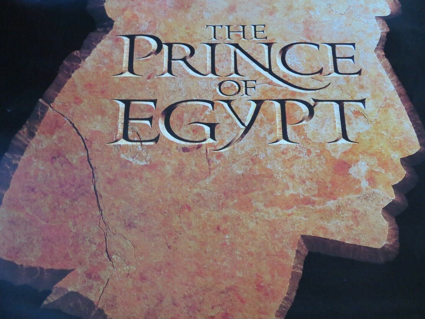 THE PRINCE OF EGYPT US ONE SHEET ROLLED POSTER VAL KILMER 1998