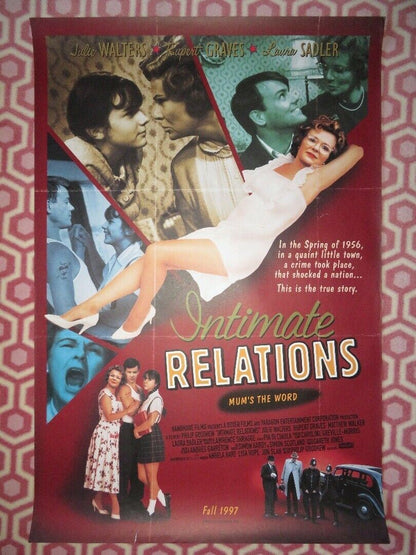 INTIMATE RELATIONS US ONE SHEET ROLLED POSTER JULIE WALTERS 1996