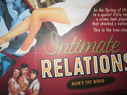 INTIMATE RELATIONS US ONE SHEET ROLLED POSTER JULIE WALTERS 1996