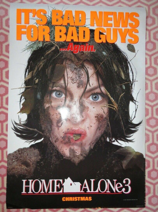 HOME ALONE 3 VERSION E US ONE SHEET  ROLLED POSTER RYA KILHSTEDT 1997