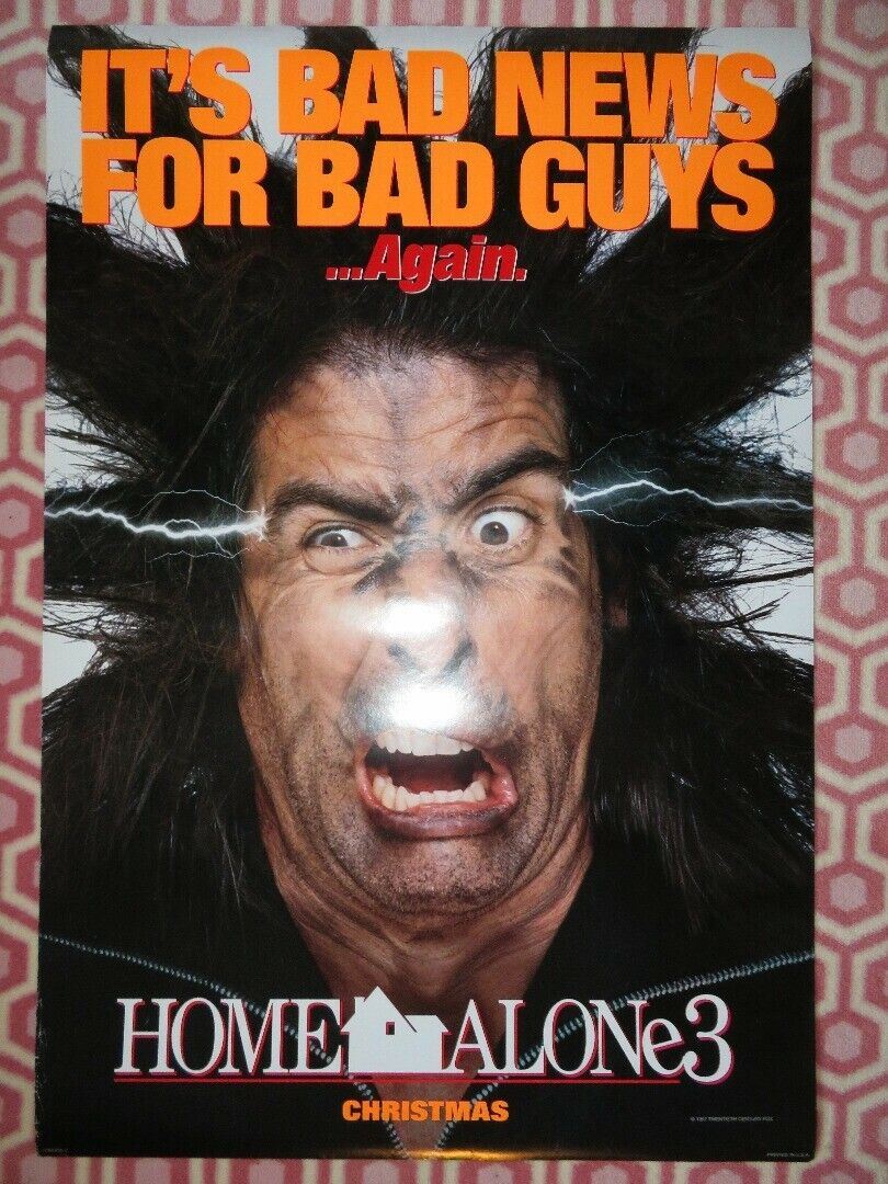 HOME ALONE 3 VERSION C US ONE SHEET  ROLLED POSTER LENNY VON DOHL 1997